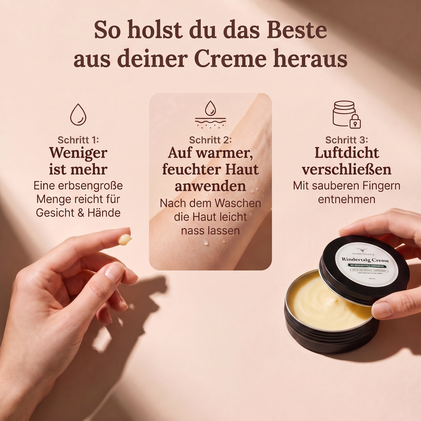 Rindertalg Creme